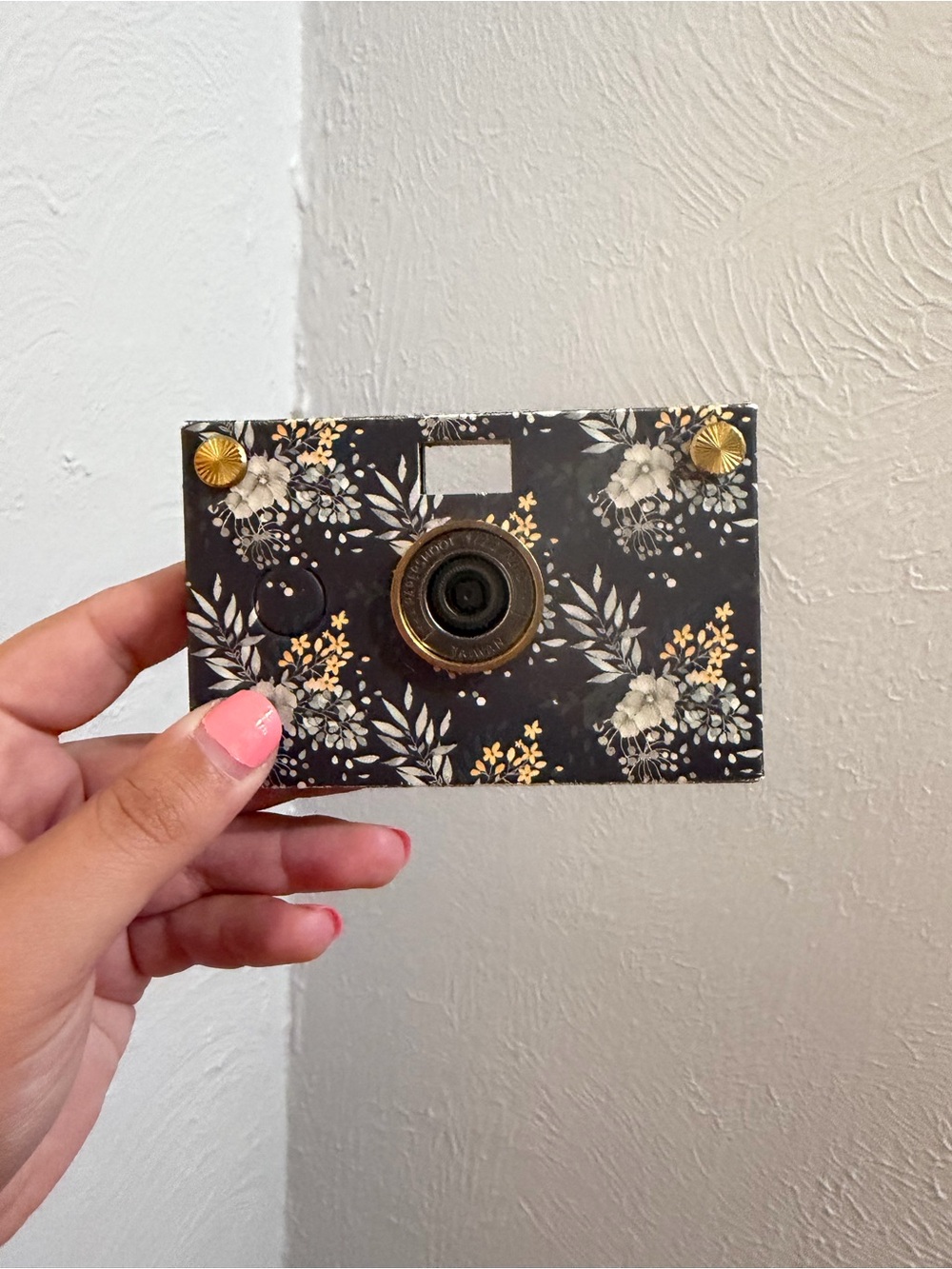 Floral Papershoot Camera